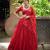 red georgette embroidered fashion lehenga choli upto 42