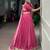rani pink georgette embroidered traditional lehenga choli