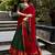 dark green cotton poly woven traditional lehenga choli