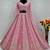 baby pink faux georgette embroidered traditional lehenga choli