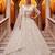 off white net embroidered traditional lehenga choli