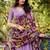 lavender silk blend embroidered traditional lehenga choli