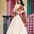 cream silk blend embroidered traditional lehenga choli