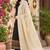 Beige chanderi silk women duppta
