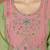 Embroidered chanderi anarkali kurta with pant & dupatta set for women
