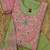 Embroidered chanderi anarkali kurta with pant & dupatta set for women
