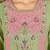 Embroidered chanderi anarkali kurta with pant & dupatta set for women