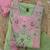 Embroidered chanderi anarkali kurta with pant & dupatta set for women