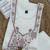 Embroidered cotton kurta with pant & dupatta set for women