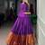 Traditional Narayanpet Cotton Stitch Peplum Top with Lehenga Set - Full Stitched Free size
