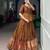 Traditional Narayanpet Cotton Stitch Peplum Top with Lehenga Set - Full Stitched Free size