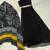 black georgette plain designer lehenga-choli