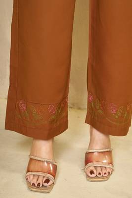 Heavy rayon kurta pant stitched 5