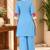 Heavy rayon kurta pant stitched