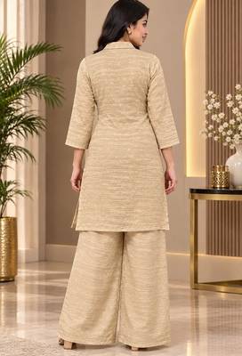 Heavy rayon kurta pant stitched 2