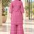 Heavy rayon kurta pant stitched