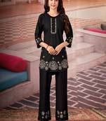 Heavy rayon kurta pant stitched