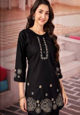 Heavy rayon kurta pant stitched 3