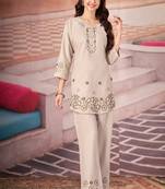 Heavy rayon kurta pant stitched