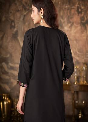 Heavy rayon kurta pant stitched 2
