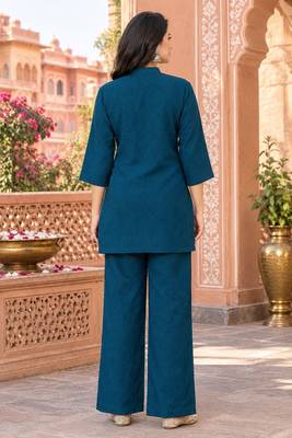Heavy cotton kurta pant stitched 2