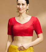 Tissue silk designer sare blouse