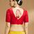 Tissue silk designer sare blouse