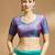 Tissue silk designer sare blouse