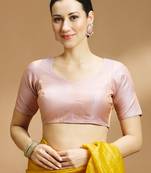 Tissue silk designer sare blouse
