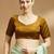 Tissue silk designer sare blouse