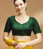 Tissue silk designer sare blouse