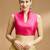 Silk fancy saree blouse