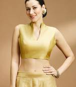 Silk fancy saree blouse