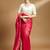 Silk side smocked stretchable blouse