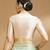 Silk side smocked stretchable blouse