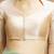 Silk side smocked stretchable blouse