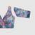 Multi coloured v neck saree blouse
