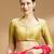 Silk side smocked stretchable blouse