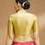 Silk side smocked stretchable blouse