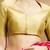 Silk side smocked stretchable blouse