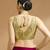 Gold embelished sequence saree blouse