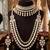 Ivorykundan multi-layered bridal necklace set