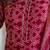 Red printed pure cotton kurta trouser dupatta set