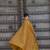 Mustard printed pure cotton kurta trouser dupatta set