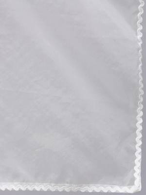 White printed pure cotton kurta trouser dupatta set 5