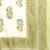 Green printed pure cotton kurta trouser dupatta set