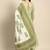 Green printed pure cotton kurta trouser dupatta set