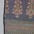 Blue printed pure cotton kurta trouser dupatta set