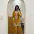 Yellow georgette heavy embroidered palazzo suit set