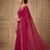 new designer rani pink dimond work saree 